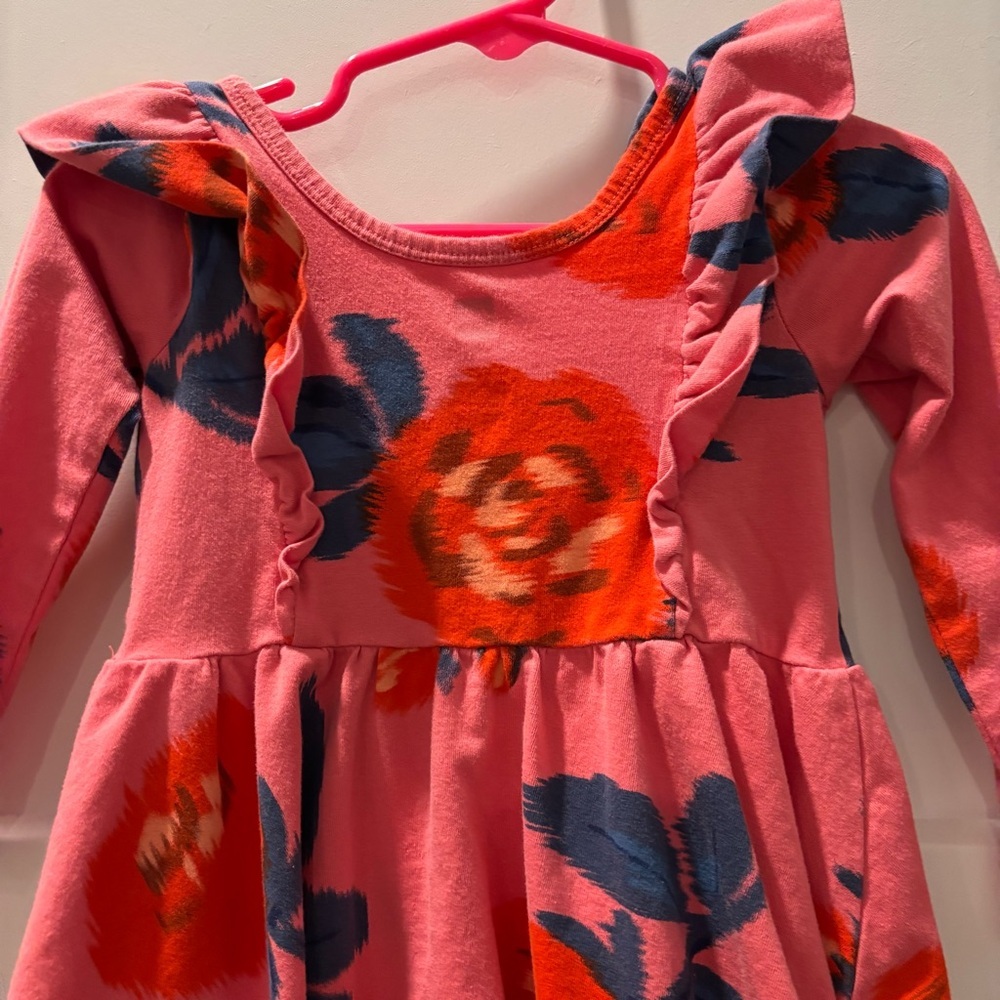Tea Collection Ruffle Shoulder Ballet Dress - Picture 3 of 7